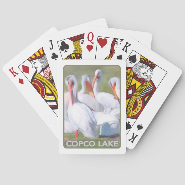 JEU DE CARTES CARTES DE JEU DU LAC COPCO (dos)