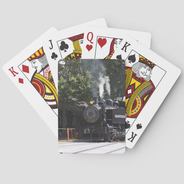 Jeu De Cartes Cartes de jeu du moteur du train (dos)