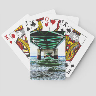 Jeu De Cartes "Cartes de jeu du pont Mackinac"