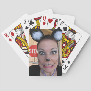 Jeu De Cartes Cartes De Jeu Du Visage Drôle !