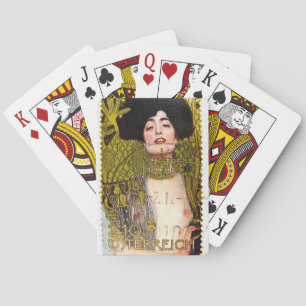 Jeu De Cartes Cartes de jeu en or de Klimt "femme"