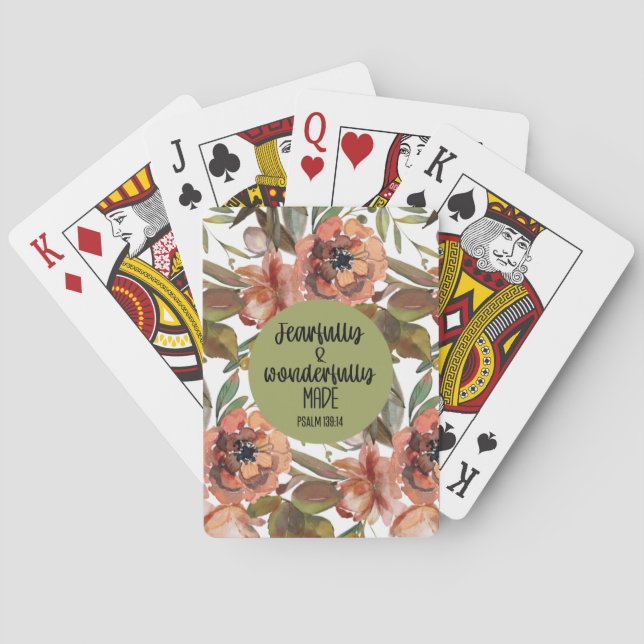 Jeu De Cartes Cartes de jeu faites avec peur et merveilleusement (dos)