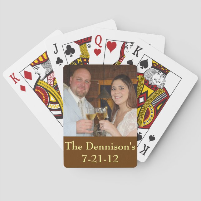Jeu De Cartes Cartes de jeu faites sur commande (dos)
