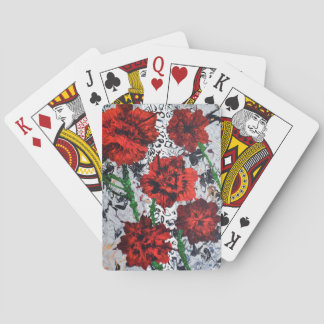Jeu De Cartes Cartes de Jeu Florales Abstraites - Unique Floral