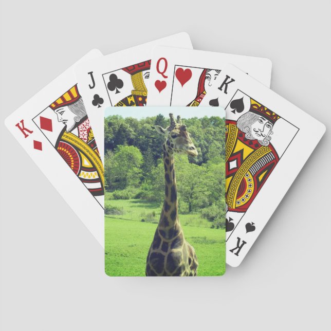 Jeu De Cartes Cartes de jeu Giraffe (dos)