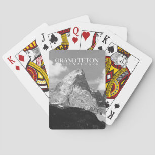 Jeu De Cartes Cartes de jeu Grand Teton, pont du parc national