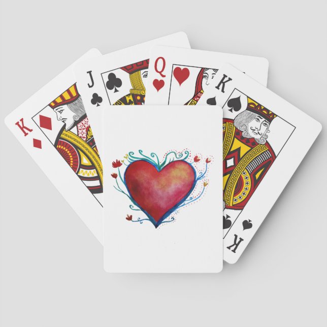 Jeu De Cartes Cartes de jeu Heart Classic (dos)