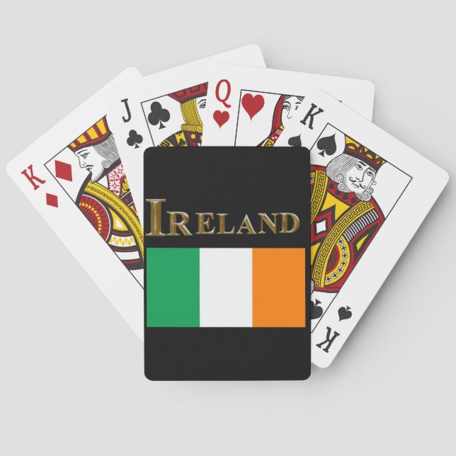 JEU DE CARTES CARTES DE JEU IRLANDAISES (dos)