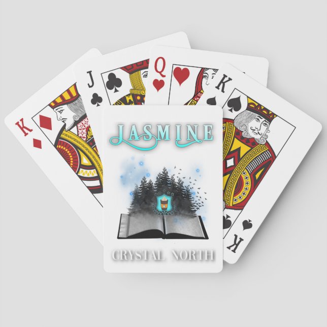 Jeu De Cartes Cartes de Jeu Jasmine (dos)