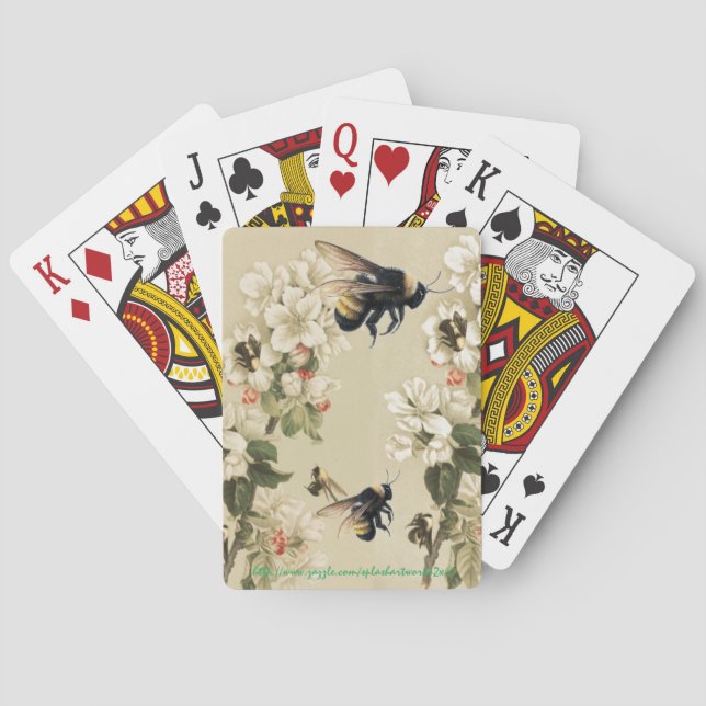 Jeu De Cartes Cartes de jeu "Knees d'abeilles" (dos)
