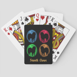 Jeu De Cartes Cartes de jeu lisses de bouffe