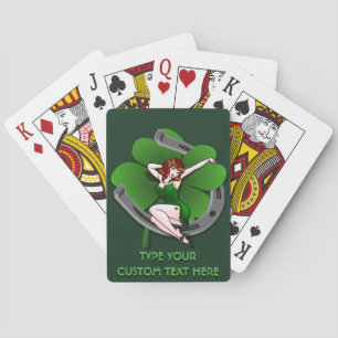 Jeu De Cartes Cartes de jeu Lucky Luck Cartes personnalisées