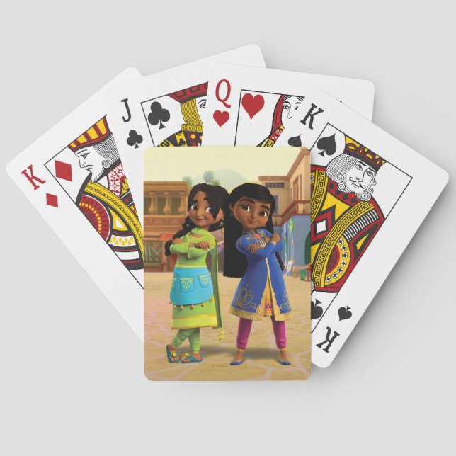 Jeu De Cartes Cartes de jeu Mira & Priya (dos)