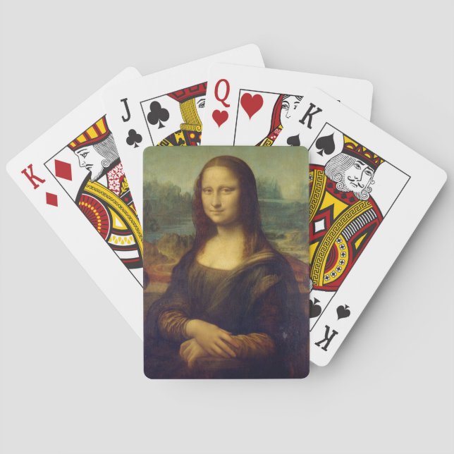 Jeu De Cartes Cartes de jeu Mona Lisa (dos)