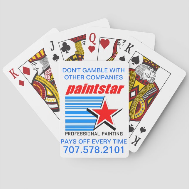 Jeu De Cartes Cartes de jeu officielles Paintstar (dos)