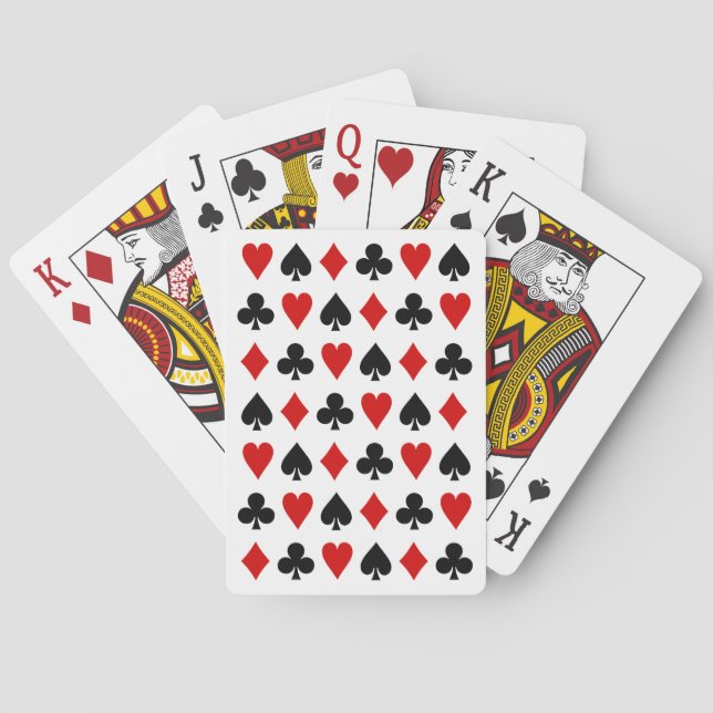 Jeu De Cartes Cartes de jeu originales Diamond Club Heart Spade (dos)