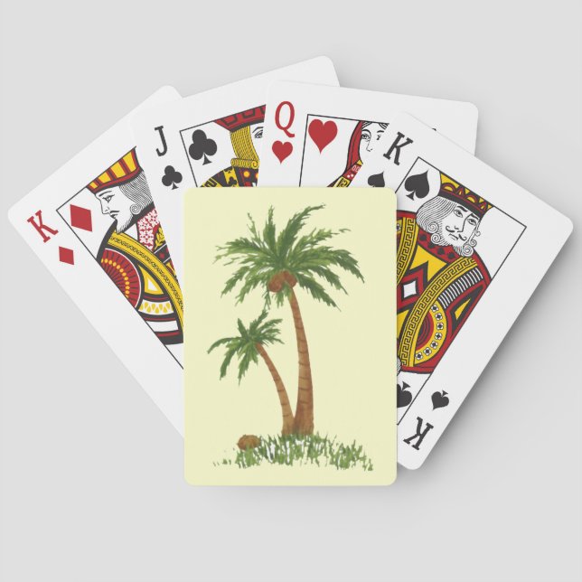 Jeu De Cartes Cartes de jeu Palm Tree (dos)