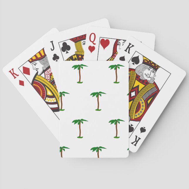 Jeu De Cartes Cartes de jeu Palm Tree (dos)
