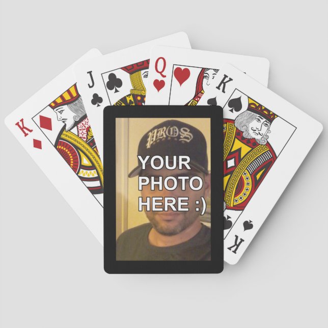 Jeu De Cartes Cartes de jeu personnalisées (dos)