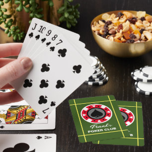 Jeu De Cartes Cartes de jeu personnalisées avec conception de je