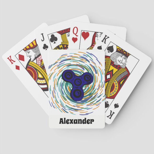 Jeu De Cartes Cartes de jeu personnalisées par fileur de (dos)