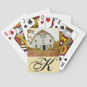 Jeu De Cartes Cartes de jeu personnalisées Sunset Barne Country 