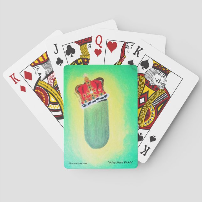 Jeu De Cartes Cartes de jeu "pickle à l'aneth grand" Larsen (dos)
