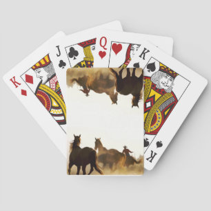 Jeu De Cartes cartes de jeu roping de cowboy