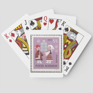 Jeu De Cartes Cartes de jeu roumaines traditionnelles