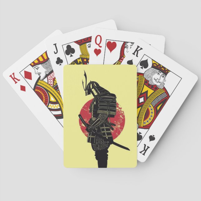 Jeu De Cartes Cartes de jeu samouraïs (dos)