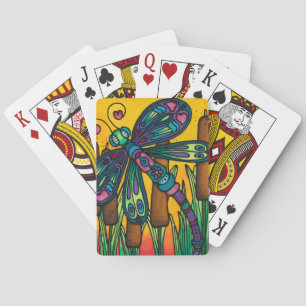 Jeu De Cartes Cartes de jeu : Série de libellule