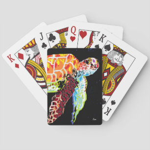 Jeu De Cartes Cartes de jeu / Tortue de mer
