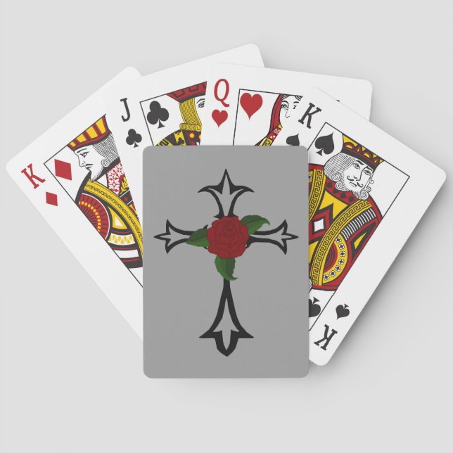 Jeu De Cartes Cartes de jeu Tribal Cross (dos)