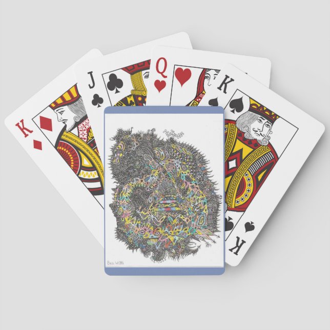 Jeu De Cartes Cartes de jeu Trippy ! (dos)