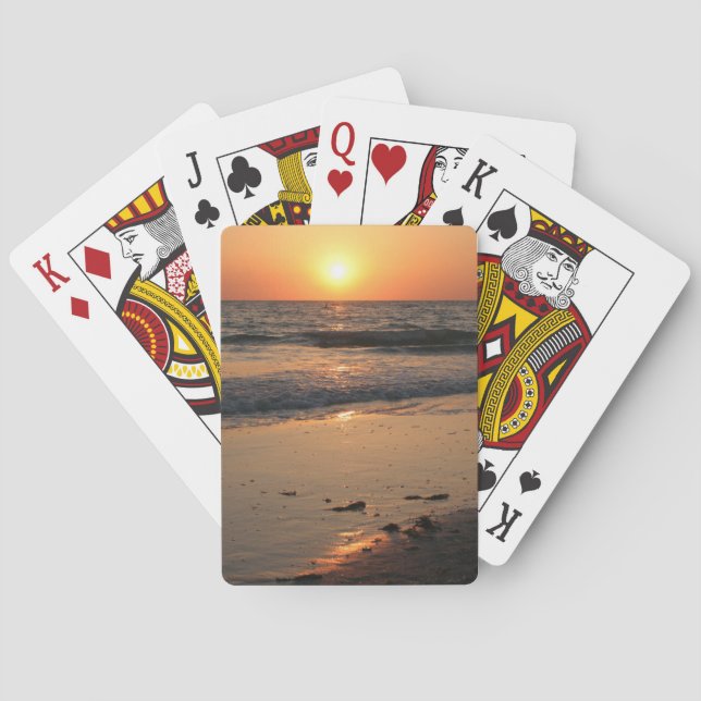 Jeu De Cartes Cartes de jeu Tropical Sunset (dos)