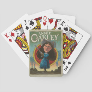 Jeu De Cartes Cartes de jeu vintages d'Annie Oakley