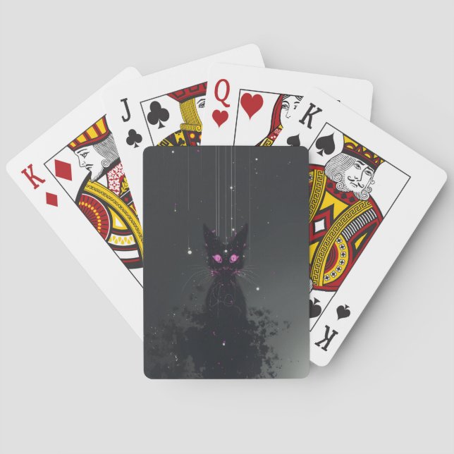 Jeu De Cartes Cartes de jeu Void Kitty (dos)