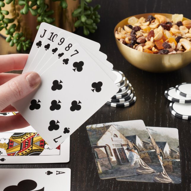 JEU DE CARTES CARTES DE JEUX VICTORIENNE ANGLETERRE (In Situ)