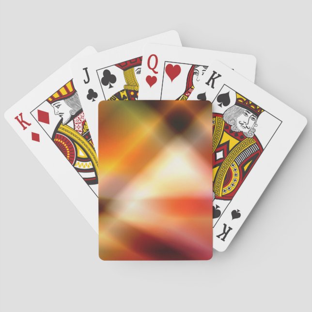 Jeu De Cartes Cartes de lecture Abstraites (dos)