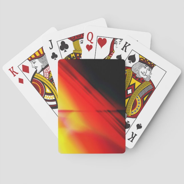 Jeu De Cartes Cartes de lecture Abstraites (dos)