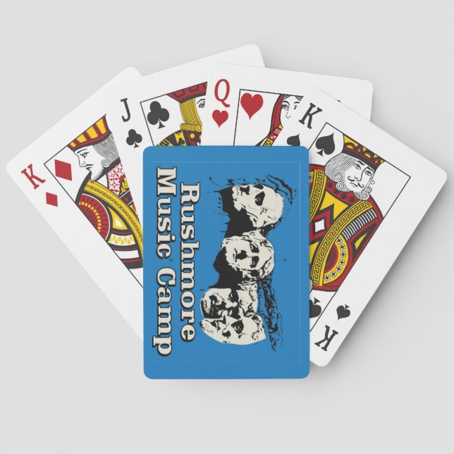 Jeu De Cartes Cartes de lecture Blue RMC (dos)