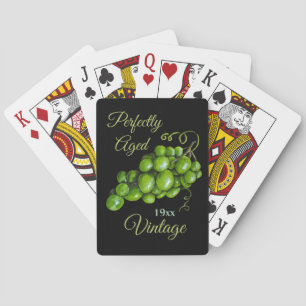 Jeu De Cartes Cartes de lecture classique des raisins
