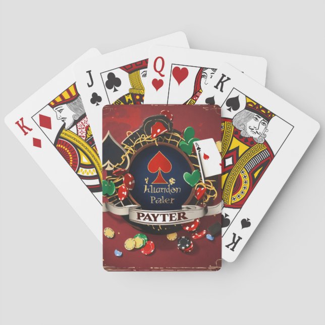 Jeu De Cartes Cartes de lecture classiques (dos)