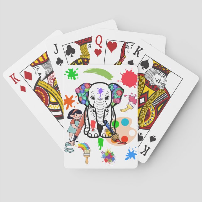 Jeu De Cartes Cartes de lecture classiques (dos)