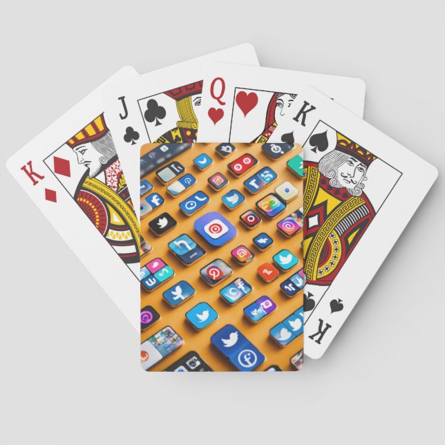 Jeu De Cartes Cartes de lecture classiques (dos)