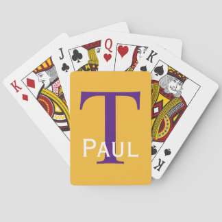 Jeu De Cartes Cartes de lecture classiques personnalisées 2