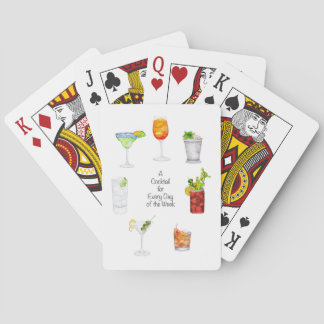 Jeu De Cartes Cartes de lecture Combo Cocktail