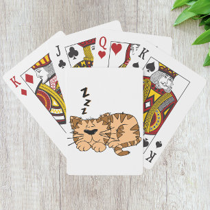 Jeu De Cartes Cartes de lecture de couchage de chats