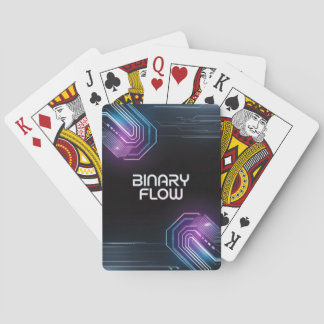 Jeu De Cartes Cartes de lecture de flux binaire 01