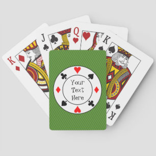 Jeu De Cartes Cartes de lecture des bandes et des chips